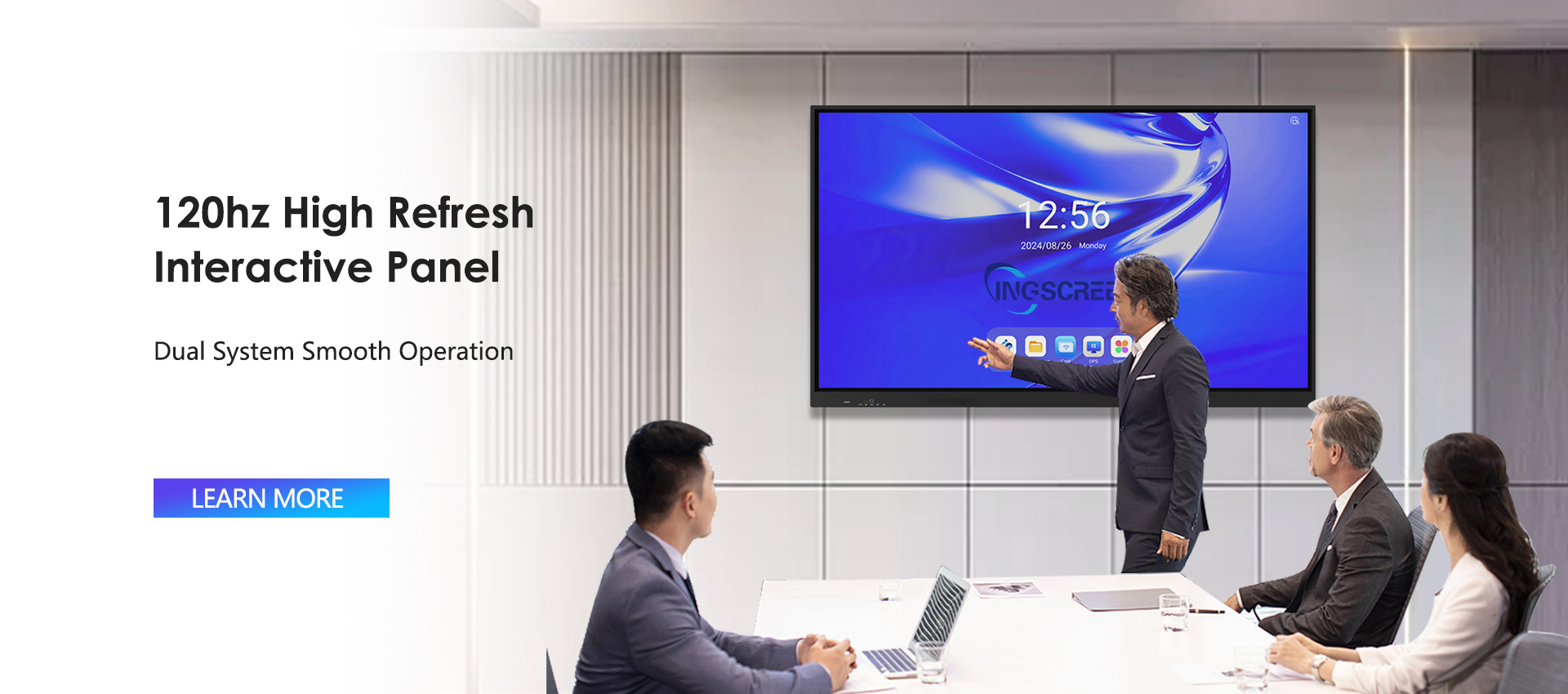 Pizarras interactivas y video wall